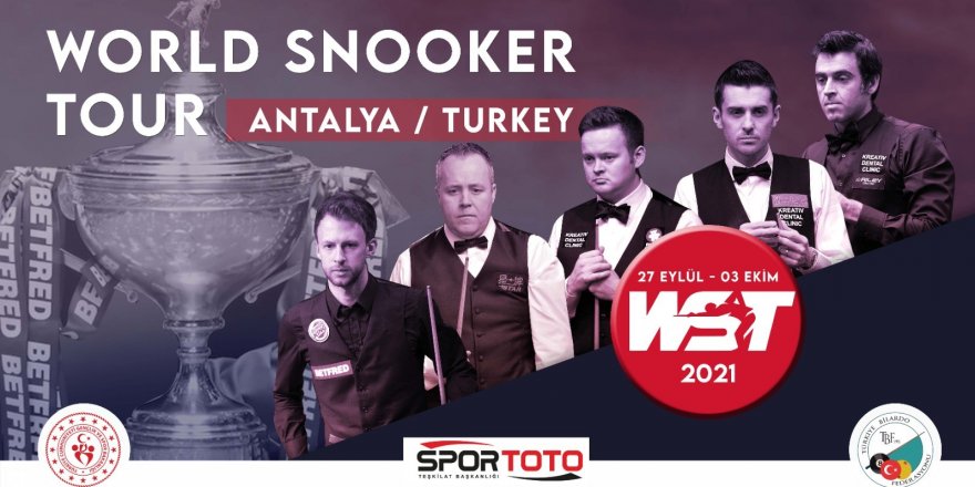 World Snooker Tour, Türkiye’de düzenlenecek