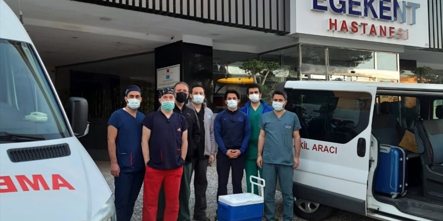 Denizli'de beyin ölümü gerçekleşen hastanın karaciğeri İzmir'deki hastaya umut oldu