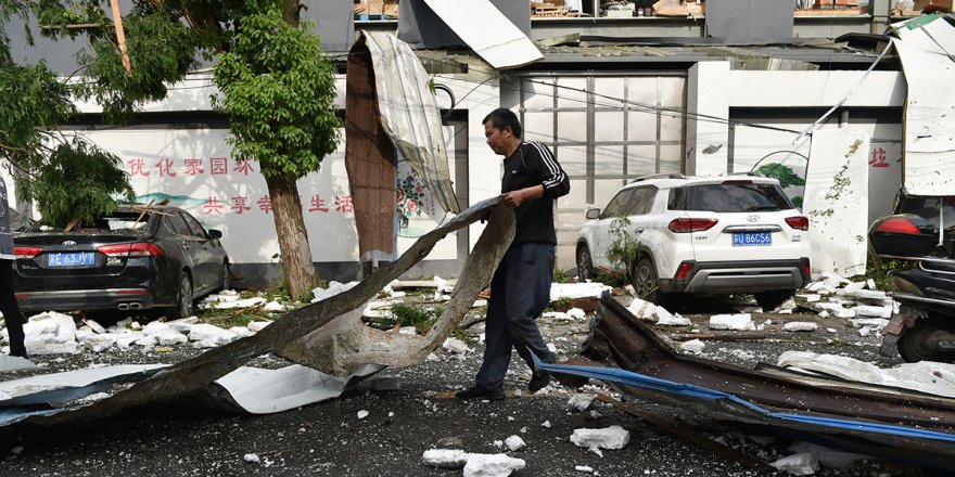 Çin'i hortum vurdu: 12 ölü, yüzlerce yaralı