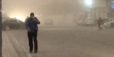 Suriye’den gelen toz bulutu Şanlıurfa’yı esir aldı