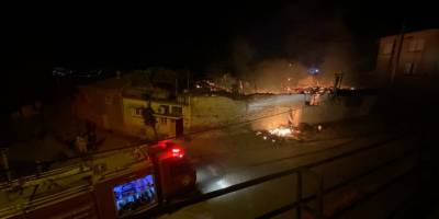 İzmir'de tek katlı ev yangında kullanılamaz hale geldi