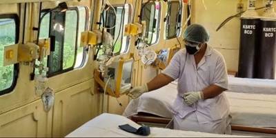 Hindistan'da koronavirüs salgını: Otobüsleri yoğun bakım yaptılar