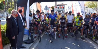 Bodrum Halikarnas Gran Fondo Uluslararası Yol Yarışı başladı