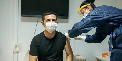 Başkan Günel aşı oldu