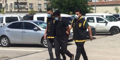 Televizyonu böyle çalıp kaçtı