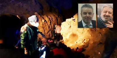 Göçükte kardeş öldü ağabey ağır yaralı