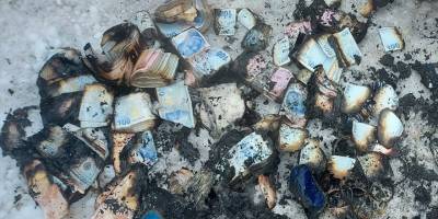 Prefabrikte yangın çıktı: 500 bin lira ve binlerce liralık altın kullanılamaz hale geldi