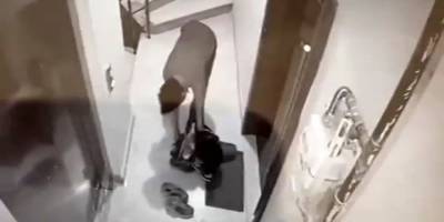 Bayrampaşa’da bir hırsız ayakkabıları seçerek çaldı