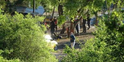 Karavanda cinayet: 3 ölü