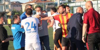 Boks ringine dönen maç sonrası 6 oyuncu disiplin kuruluna sevk edildi