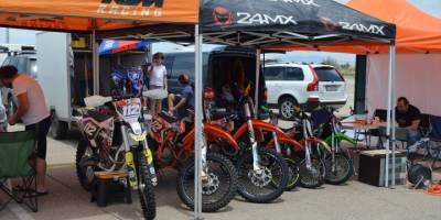 Motokros şampiyonalarında yarışacak sporcular Afyonkarahisar'a gelmeye başladı