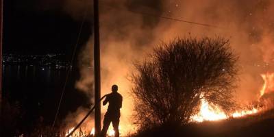 Bodrum'da otluk alanda çıkan yangın söndürüldü