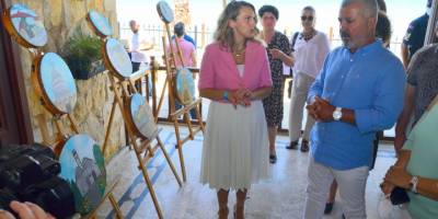 Kosovalı kadın sanatçılar Side’de sergi açtı