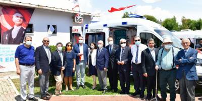 Çiğli Belediyesine 1 milyon TL'lik ambulans bağışı