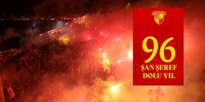 Göztepe, 96 yaşında! Kutlamalar 21:30'da başlıyor...