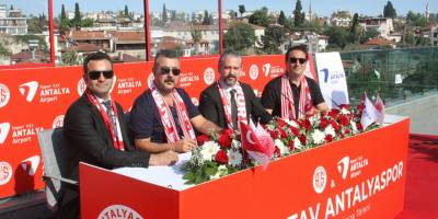 Antalyaspor, Fraport TAV ile isim sponsorluğunu 2 yıl uzattı
