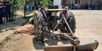 Manisa'da traktörün yanında ölü bulunan kişinin cenazesi otopsiye gönderildi