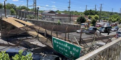 Washington DC’de üstgeçit çöktü: 6 yaralı