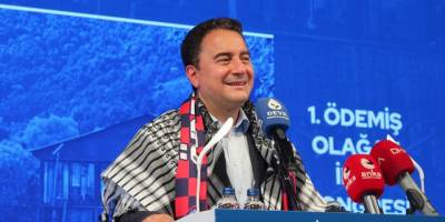 DEVA Partisi Genel Başkanı Babacan, Ödemiş'te partisinin ilçe kongresine katıldı