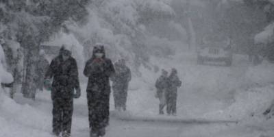 Yunanistan’da kar fırtınası: 3 ölü