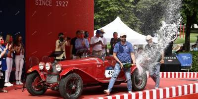 Mille Miglia yarışı, Alfa Romeo'nun zaferiyle sonuçlandı