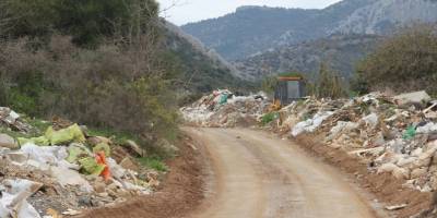 Datça çöp ve moloz dökme alanına kavuştu