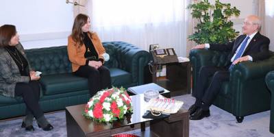 Kadın başkanlardan CHP Genel Başkanına ziyaret