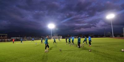 Sandıklıspor'dan gece antrenmanı