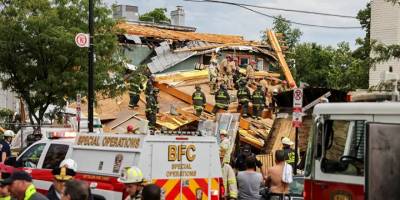 ABD'nin başkenti Washington'da inşaat halindeki bina çöktü