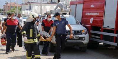 Muğla'da elektrik akımına kapılan işçi hayatını kaybetti