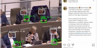 Belçika'da yapay zeka, 'dikkati dağılan' milletvekillerini ifşa edecek