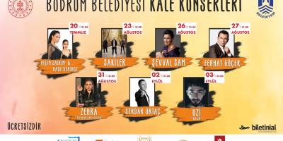 Bodrum Belediyesi kale konserleri başlıyor