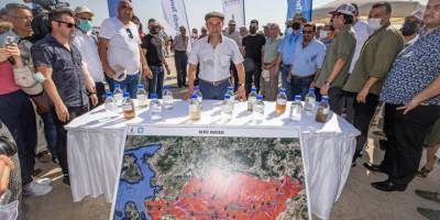 İzmir Büyükşehir Belediye Başkanı Soyer, Gediz Nehri'ndeki kirliliği önleme eylem planını açıkladı