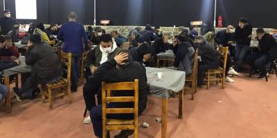 Menderes'te umar baskını: 168 kişiye 763 bin TL ceza