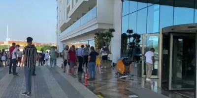 Otel ismi değişince onlarca tatilci otel önünde mağdur oldu