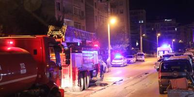 Bayram tatiline giden ailenin evi yandı