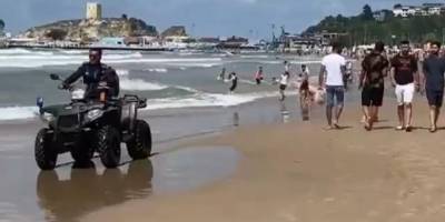 Şile’de yasağı hiçe sayan vatandaşlar denize girmeye devam etti