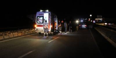 Uşak'ta otomobilin çarptığı yaya hayatını kaybetti