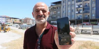 Malatya'da kablo çalan hırsız, unuttuğu telefonunu geri istedi