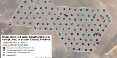 Çin, 2. bir nükleer füze silo sahası inşa ediyor