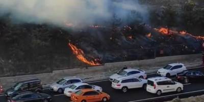 Polatlı'da kışlada yangın çıkarmaya çalışan şahıs yakalandı