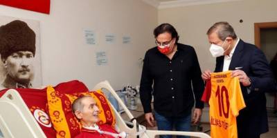 Burak Elmas’tan İlyas Tüfekçi’ye ziyaret