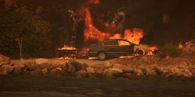 Alevler Çökertme koyuna dayandı