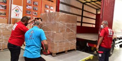 Muğla’da yangından etkilenenlere Tuzla’dan ‘Gönül Elleri’ köprüsü