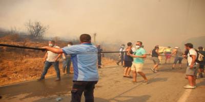 Bodrum yeniden alevlere teslim oldu