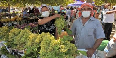 Urla'da bağ bozumu şenliği düzenlendi