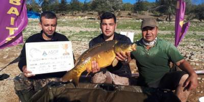 Sazan balığı tutma yarışı 6 Eylül’de başlayacak