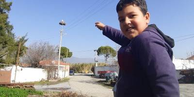 Aydın’a bu yılın ilk leyleği geldi