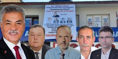 Torbalı: 8 Bin 900 TL'lik 'bankamatikçi' meclis üyelerine afişli tepki!