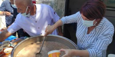 Karaburun'da aşure etkinliği düzenlendi